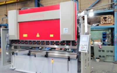 Máquina preparada para su salida con destino a España