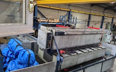 Salida de cizalla hidráulica de ocasión